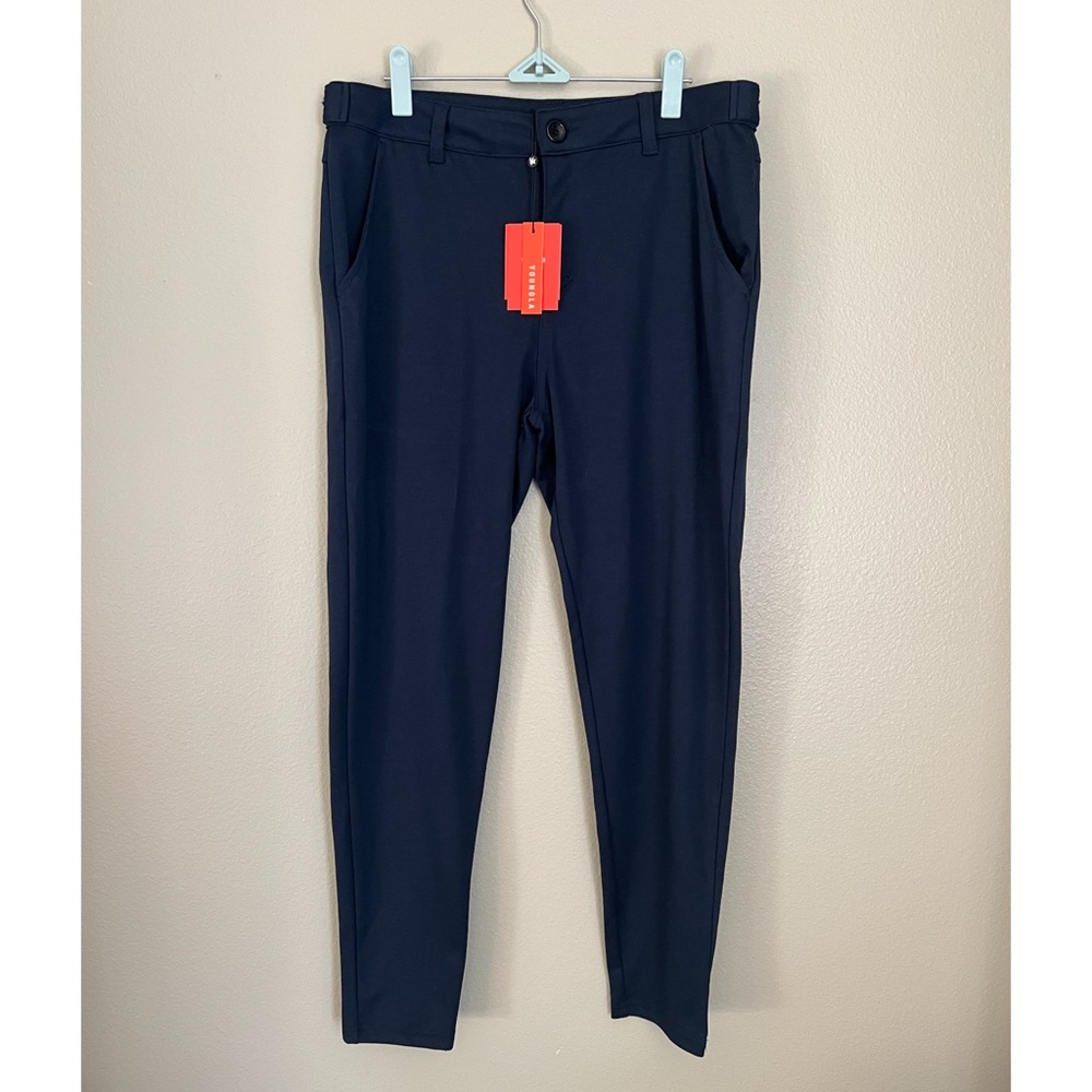 YoungLA Blue Dress Pants Tapered Fit